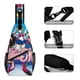 thumbnail image 3 of Sailor Moon Riñonera Bandolera con Estampado Integral para Hombres y Mujeres, Bolso Cruzado Gráfico de Tendencia, Mochila de Hombro Streetwear para Ciclismo y Deportes, Riñonera Versátil Casual, 3 of 6