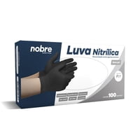 Nobre - Guantes De Nitrilo Negro Talla M