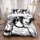 thumbnail image 1 of 3pcs Anime Fashion N-NANA Printed Bedding Set, 1 of 1