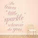 thumbnail image 2 of Decomural She Leaves A Little Sparkle Nursery WS-44277, 2 of 2