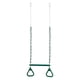 thumbnail image 5 of Barra de columpio de trapecio para niños, barras de trapecio resistentes y accesorios de columpio con cadenas recubiertas y agarre antideslizante,, 5 of 5