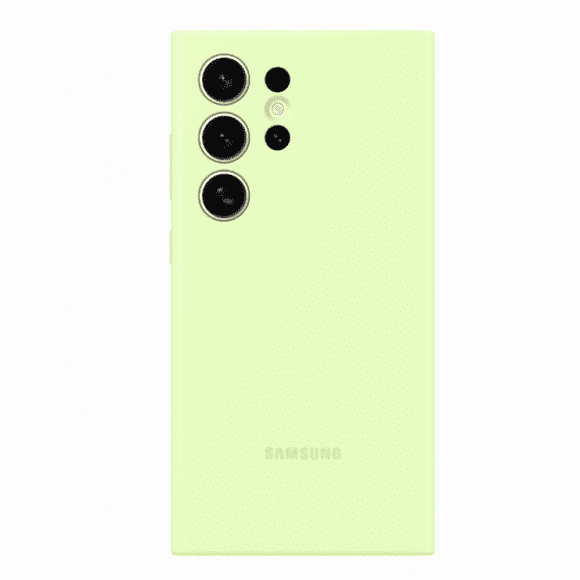 Carcasa Galaxy S24 Ultra Silicona Case Ligth Green