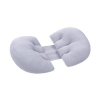 Bothyi - Almohada De Embarazo Para Dormir, Almohada Prenatal Suave Y Portátil, Almohada De Maternidad Gris