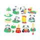 thumbnail image 4 of 15 Colgantes Con Forma De Panda, Ideales Para Regalos De Acción De Gracias, Eventos Y Regalos., 4 of 5