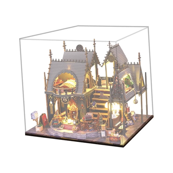 DIY Kits De Casa De Muñecas En Miniatura Decoraciones Casa De Muñecas Hecha A Mano Para Niños Adultos