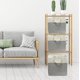thumbnail image 2 of Cubos de almacenamiento Simple Houseware 33 × 33 × 32 cm pack de 3 gris, 2 of 6