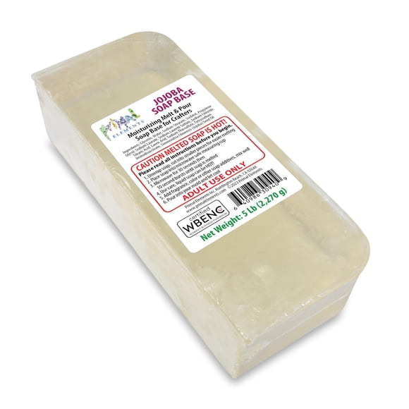 Base de Jabón Primal Elements 2,3 kg con Aceite de Jojoba y Glicerina