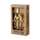 thumbnail image 3 of Set De Cubiertos 24 Piezas Acero Inoxidable Capri Gold, 3 of 5