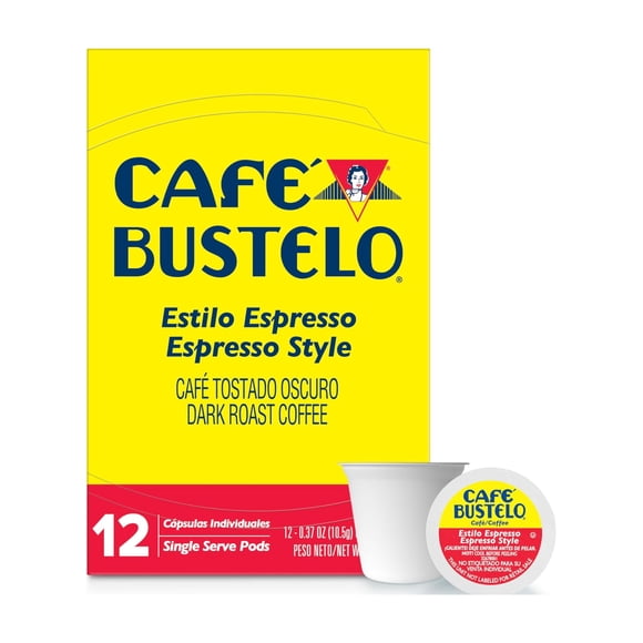 Cápsulas De Café Estilo Espresso Tueste Oscuro 12 Unidades