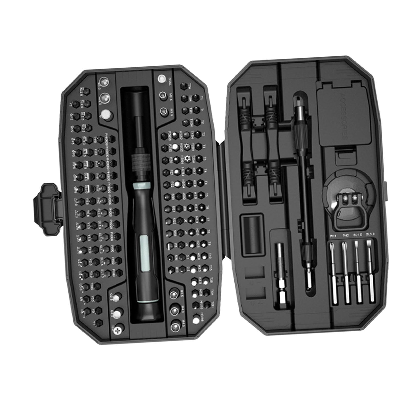 Ioensy - Juego De Destornilladores De Precisión 152 En 1, Color Negro, Para Gafas De Control De Juegos De Pc