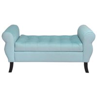 Tapiceria Moderna - Banqueta Baul Diva Color Menta