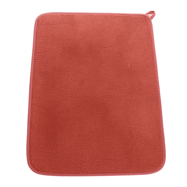 Tapete de secado de platos de microfibra, súper absorbente, tapete de secado de platos de microfibra