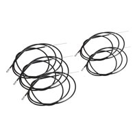 Genérica - Pack X5 Cable De Freno Trasero Mtb Barril Completo 1.75 M