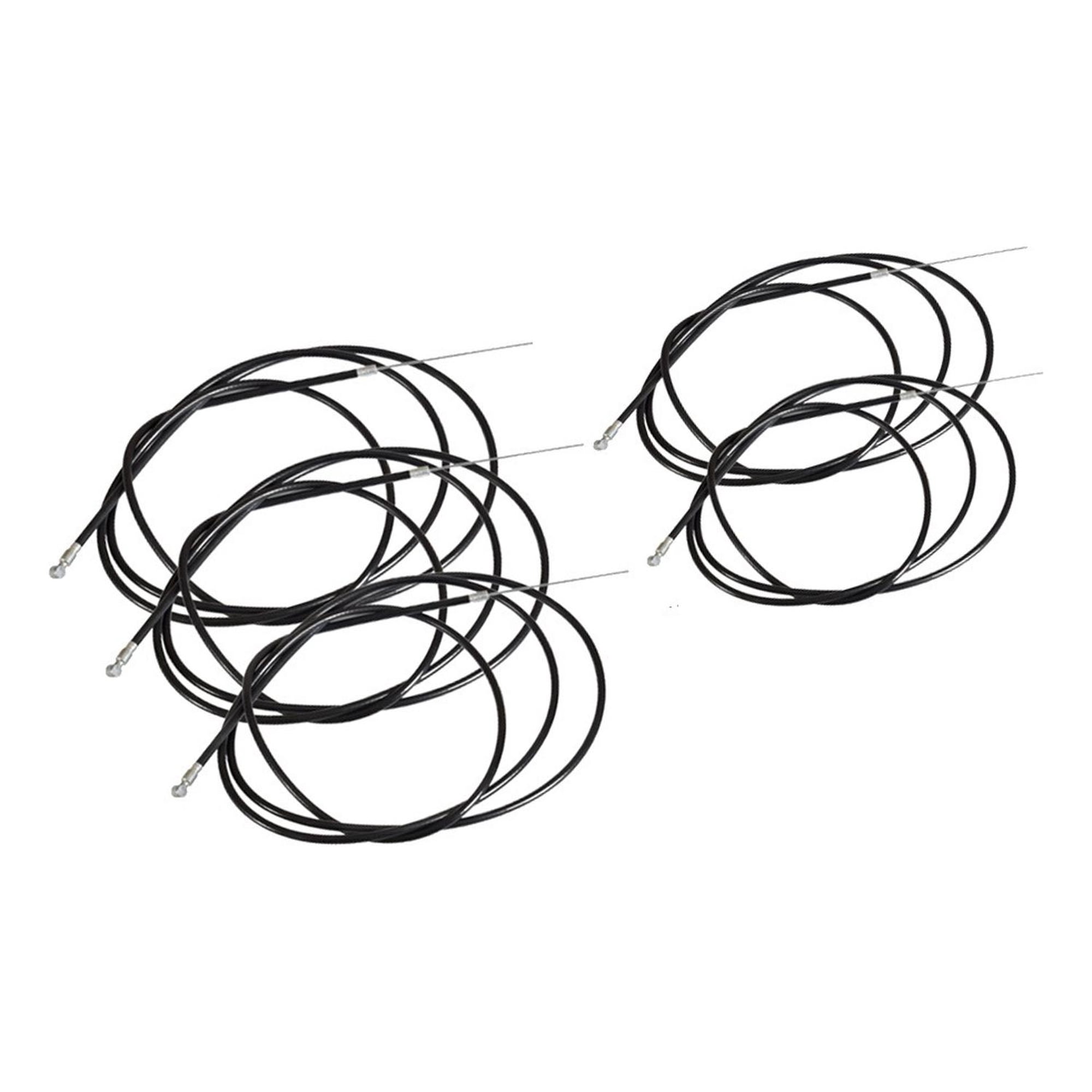 Genérica - Pack X5 Cable De Freno Trasero Mtb Barril Completo 1.75 M