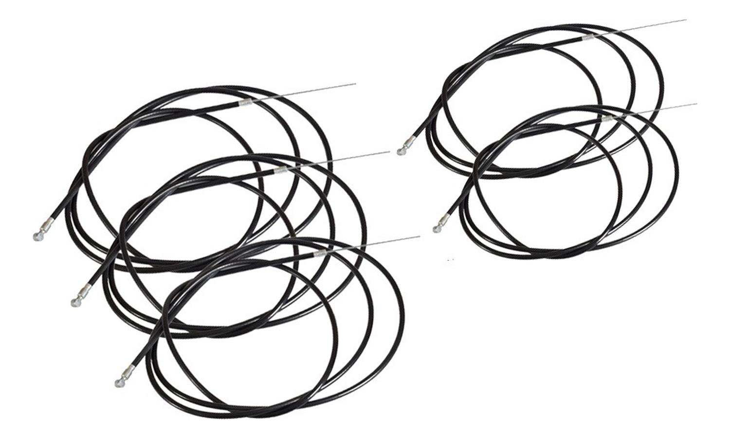 Genérica - Pack X5 Cable De Freno Trasero Mtb Barril Completo 1.75 M