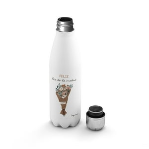Creango - Botella Agua Termica Taza Dia De Las Madres Onzas Diseño 9 De Acero Inoxidable