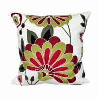 Genérico - Fundas De Cojines Bordadas A Elección 45X45 Diseño 21 Color Blanco