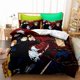 thumbnail image 1 of Cartoo-n Anim-e Duv-et Co-ver B-dding Jujuts-u Kaisen 3- Piece Se-tBed D-uvet Cov-er with Pillo-wcases S-uper- Soft Duvet C-over wit-h Pillo-wcases, 1 of 5