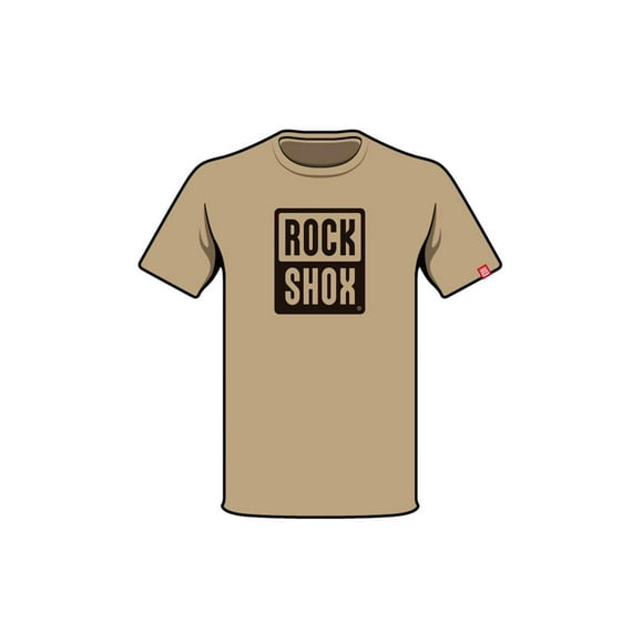 Polera RockShox Manga Corta R2202 Café