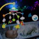 thumbnail image 1 of Baby Musical Crib Mobile Elf Lab con juguetes giratorios y proyector, 1 of 6