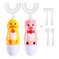 Genérico - Cepillos Dientes Forma U Silicona Resistente Niños Lau