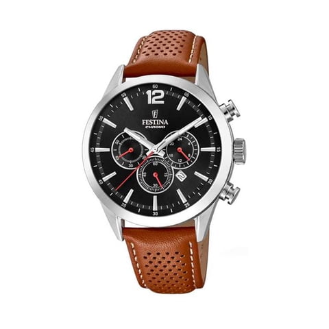 Reloj F20542/6 Festina Negro Hombre Timeless Chronograph