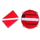 thumbnail image 1 of Boya Roja De Apnea Con Bandera De Buzo Para Buceo, Pesca Submarina, Snorkel, 1 of 5