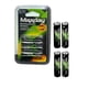 thumbnail image 1 of Packx4 Pilas Aaa Recargables Baterias Aaa 2800mah Maxday, 1 of 2
