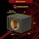 thumbnail image 3 of Caja de subwoofer de audio para coche QPower Single, doble ventilación, 12 pulgadas, 3 of 8