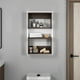 thumbnail image 5 of Mueble Auxilar Muro Baño Eco Blanco Y Café, 5 of 7