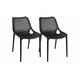 thumbnail image 1 of Pack 2 Sillas o Sillon Rex Negra para Terraza o Comedor, 1 of 8