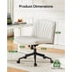 thumbnail image 2 of Silla De Cruce De Piernas Cuero Pu Giratoria Y Ajustable Beige, 2 of 7