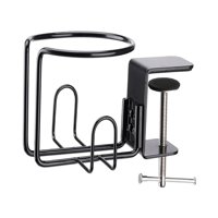 Magideal - Portavasos Antiderrames, Almacenamiento De Bebidas, Fácil Instalación, Accesorios De Escritorio Para Juegos, Metal, Suministros De Oficina, Organizado