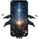 thumbnail image 1 of Soporte de teléfono para coche con alas de murciélago, soporte de ventilación universal para un agarre seguro, compatible con teléfonos iPhone/Samsung/Huawei - Negro, 1 of 8