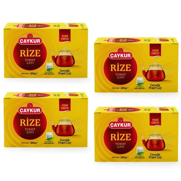 Té Negro Turco Çaykur Rize Turist Para Tetera 40 Bolsas 800 G