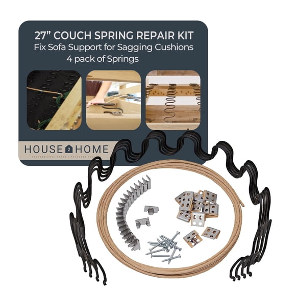 Kit de reparación de muelles para sofá House2Home, soporte para sofá de 27 pulgadas