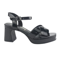 Sandalia Chalada Mujer Flora-1 Negro Casual