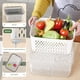 thumbnail image 4 of Recipientes para guardar frutas KEMETHY para refrigerador, 5 piezas, con coladores, 4 of 6