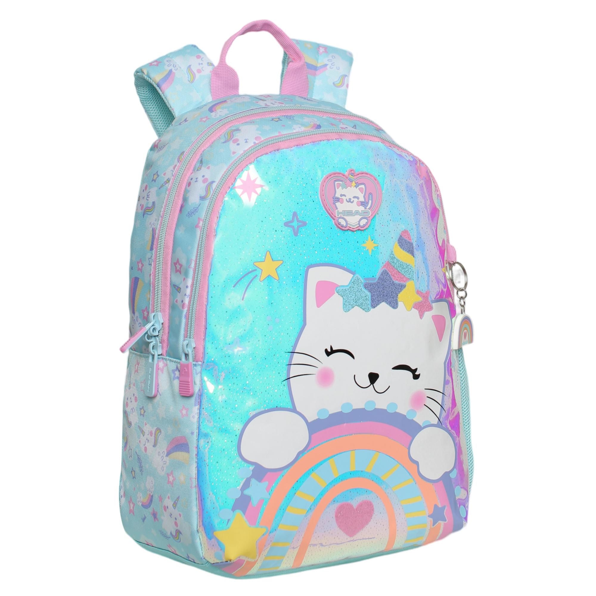 Mochila Infantil Niña Bionica Gaticornio Menta Head