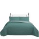 thumbnail image 1 of Cubrecama Quilt Reversible 3 Plazas Color Verde Trama Collection, 1 of 3