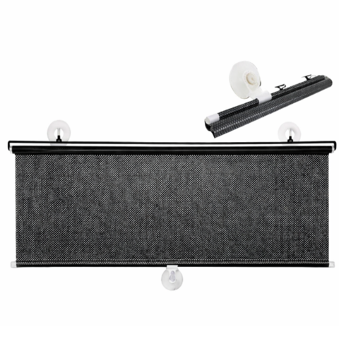 Genérico - Cortina Retráctil Parasol Parabrisas Autos Multiuso45X125Cm