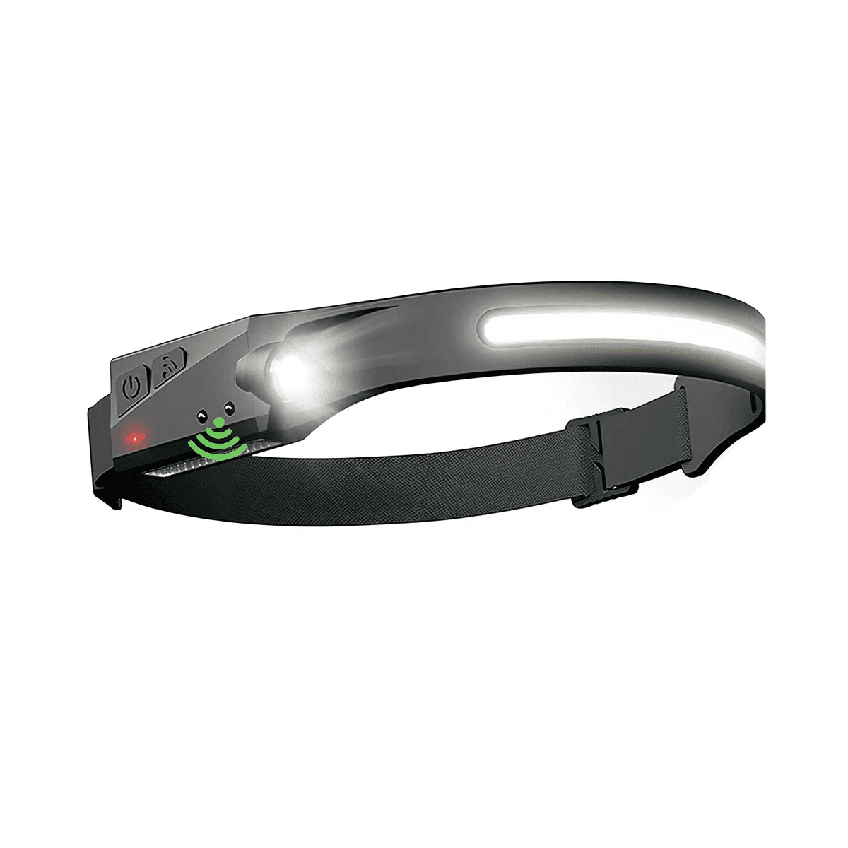 Genérico - Potente Linterna Frontal Led A Prueba De Agua