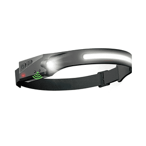 Genérico - Potente Linterna Frontal Led A Prueba De Agua