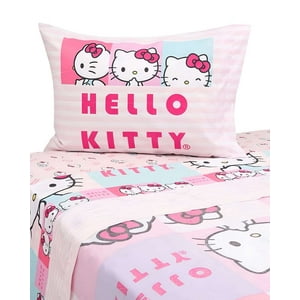 Sabanas Infantil Hello Kitty Plaza Y Media Mashini