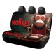 thumbnail image 1 of el mono-theme Car Rear Seat Covers Back Elastic Flexible Car Seat Covers Decorative Fits Most Cars 120x59x76cm, 1 of 6