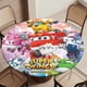 thumbnail image 5 of Super Wings-theme Fitted Round Tablecloths Elastic Edged Table Covers Waterproof Table Cloth for Kitchen Holiday Party Tables Decor 120cm, 5 of 6