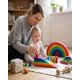 thumbnail image 3 of Juguete Didactico Montessori De Madera Arcoíris Infantil, 3 of 6