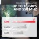 thumbnail image 3 of Cable Ethernet Jadaol Cat 6 de 15 pies para exterior/interior, 10 Gbps, negro, 3 of 7