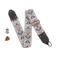 Bothyi - Correa Para Guitarra, Bajo, Guitarra Clásica, Mandolina Y Guitarra Acústica, Color Gris.