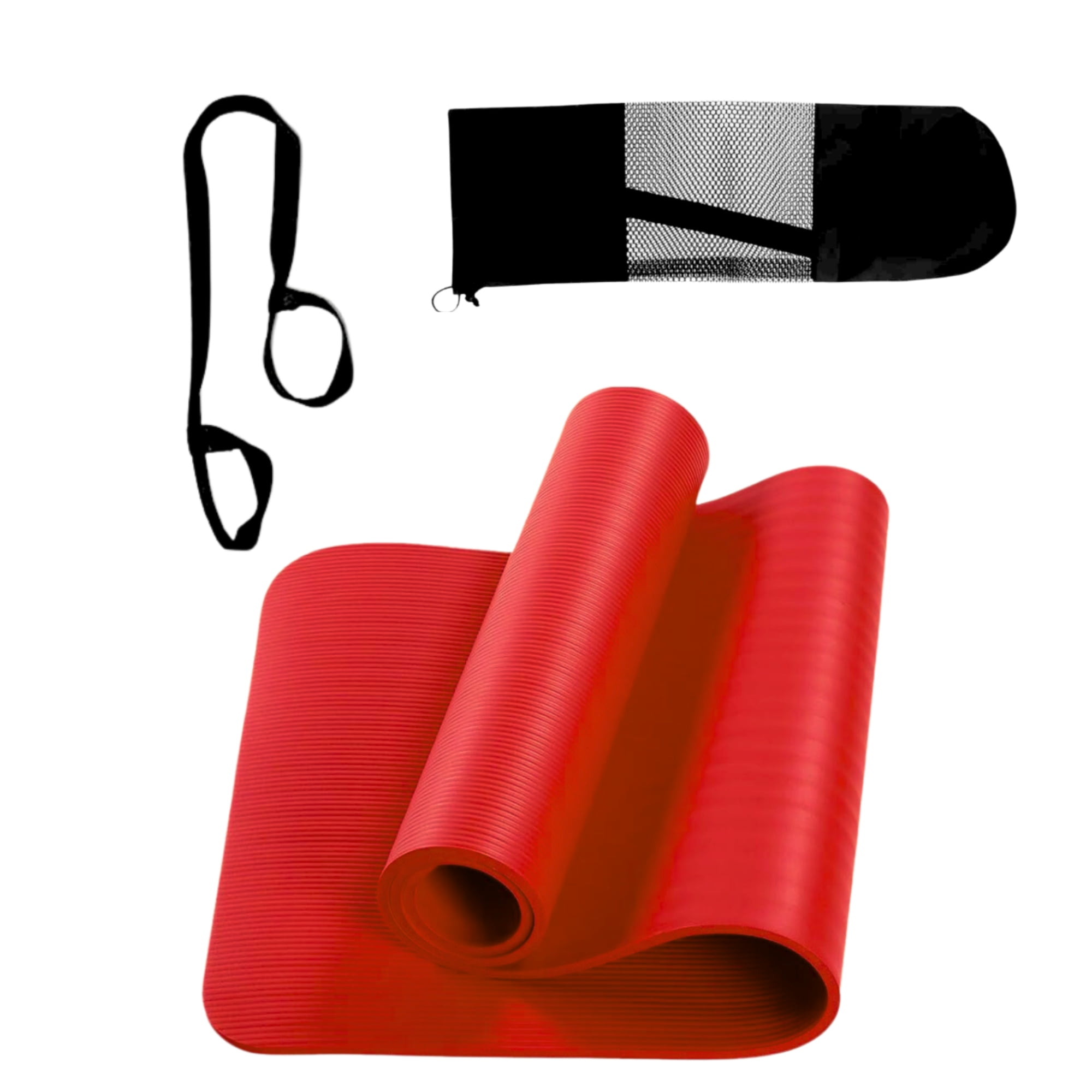 Linea Sport - Mat De Yoga Alfombra 10mm Resistente Con Bolso